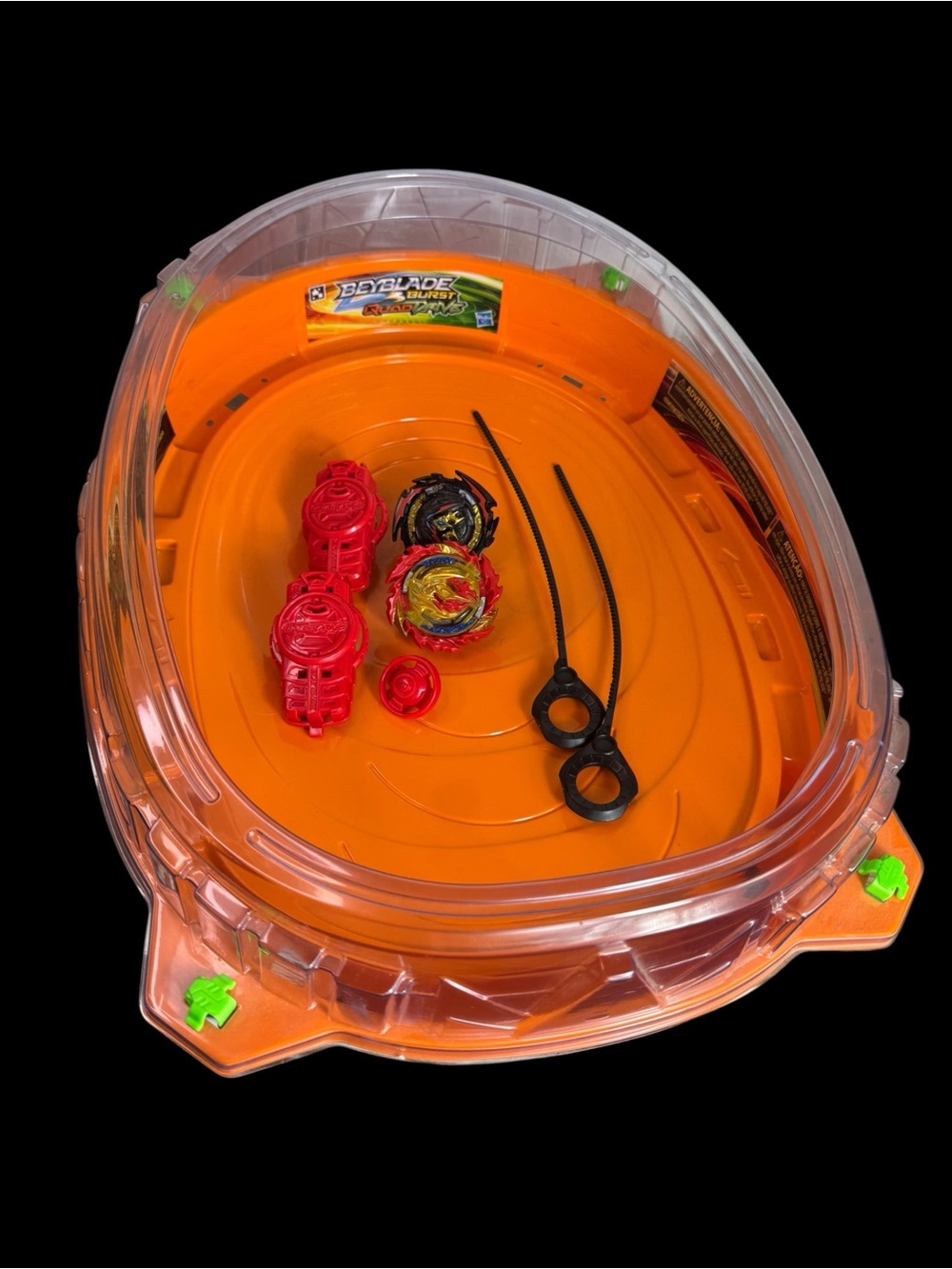Beyblade Burst Quad Drive Comic Vector Stadium  Arena Lot Good Condition